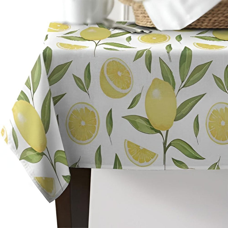 Lemon Leaf Tablecloth