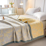 Wheat Garden Reversible Cotton Throw