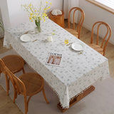 Meadow Bloom Tassel Table Cloth