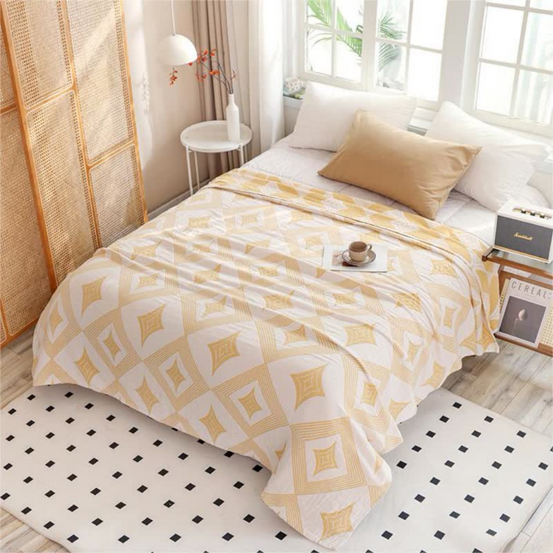 Diamond Geometric Pattern Blanket