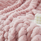 Plush Soft Faux Rabbit Blanket