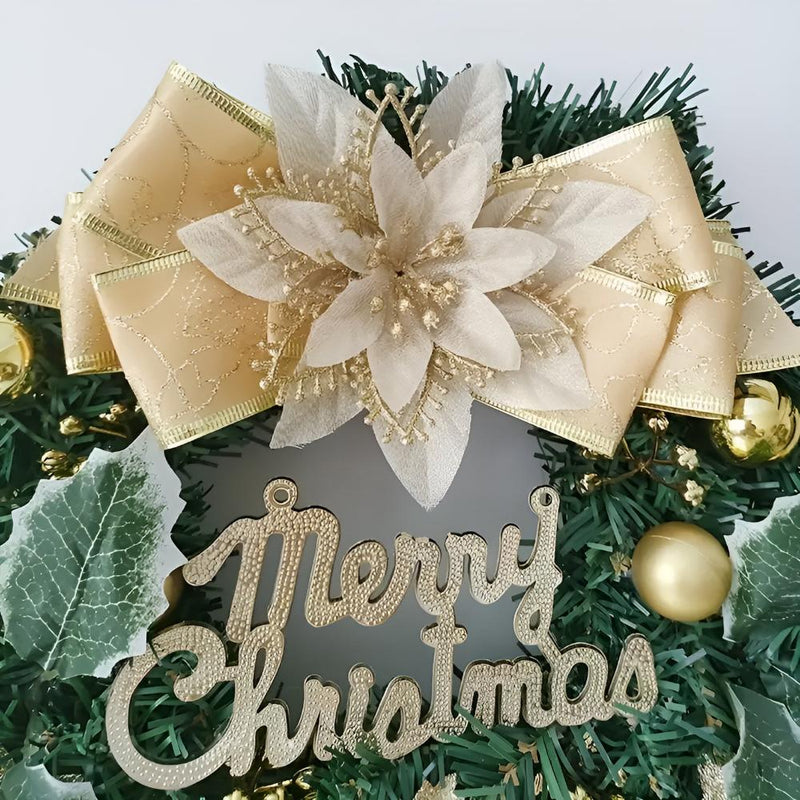 Holiday Harmony 'Merry Christmas' Wreath