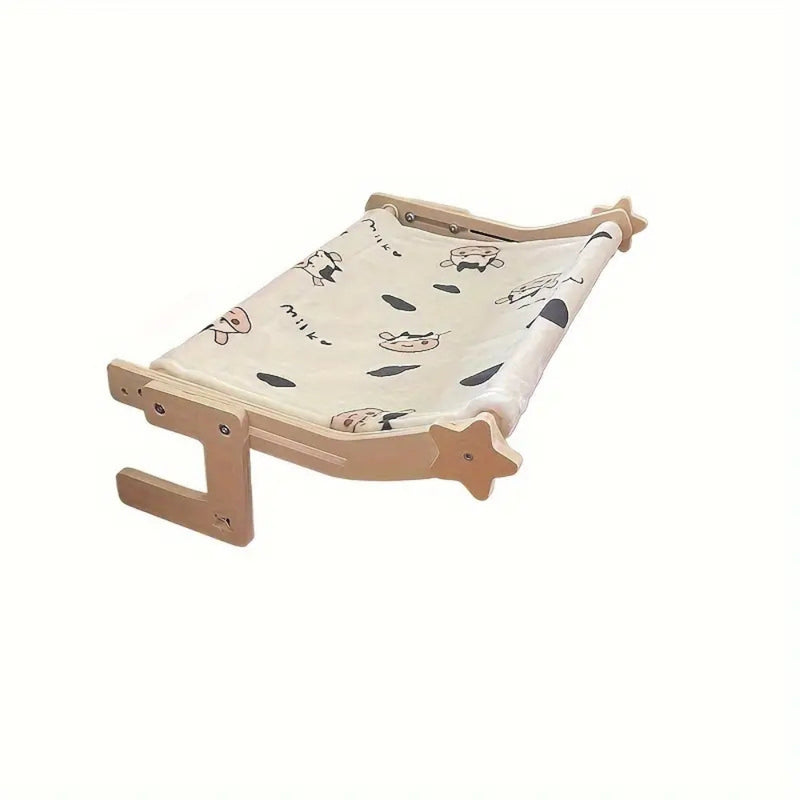 Wooden Frame Cat Hanging Bed Casa & Beyond