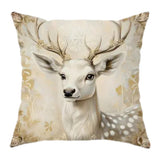 Golden Velvet Christmas Cushion Covers