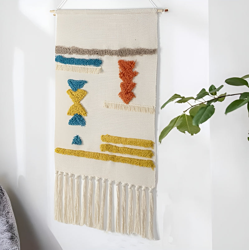 Colourful Fringe Tapestry Decor