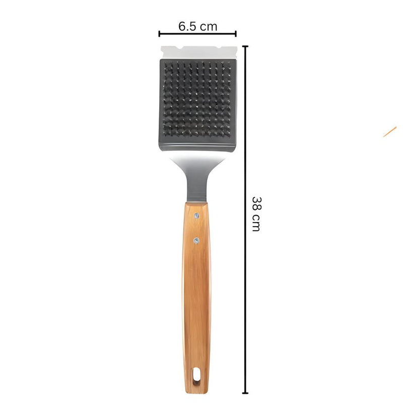 Stainless Grill Brush and Scraper