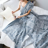 Zen Path Reversible Minimalist Coverlet