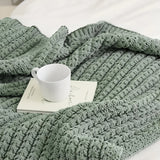 Vintage Chunky Knit Blanket