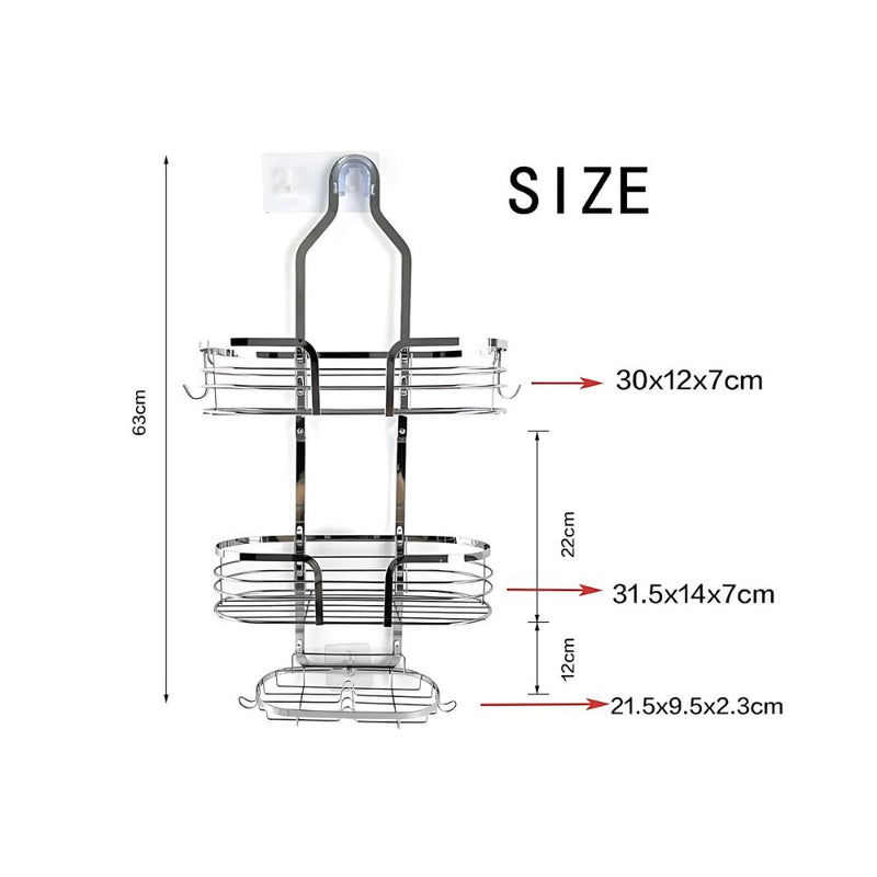 Three Layer Shower Organiser Caddy