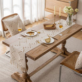Liora Elegant Tassel Table Runner