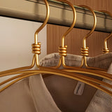 Extra Wide Sleek Aluminium Clothes Hanger | 6pcs Set