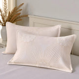 Floral Pattern Cotton Coverlet