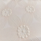 Floral Pattern Cotton Coverlet