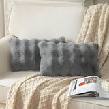 Rabbit Faux Fur Pillow Cover