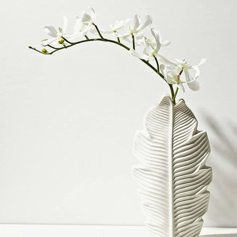 Leafline Ceramic Vase