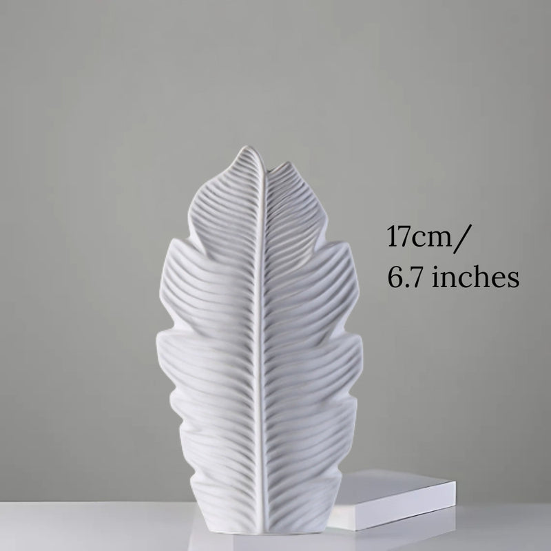 Leafline Ceramic Vase