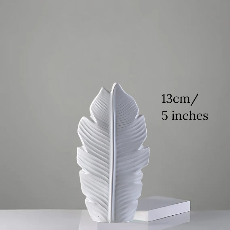 Leafline Ceramic Vase