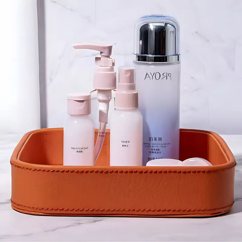 Luxe Leather Accessories Organiser