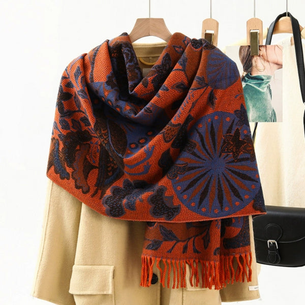 Luxury Ethnic Pattern Shawl Scarf
