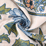 Meadow Bliss Boho Floral Blanket