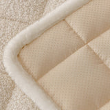 Modern Square Boucle Anti-Slip Couch Cover