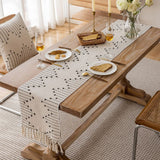 Liora Elegant Tassel Table Runner