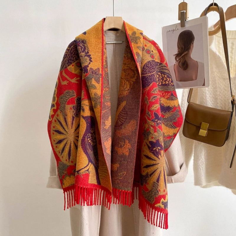 Luxury Ethnic Pattern Shawl Scarf