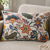Rustic Artistic Flora Pillowcases | 2pcs Set