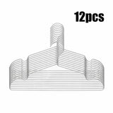 SlimLine Aluminium Clothes Hangers | 12pcs Set