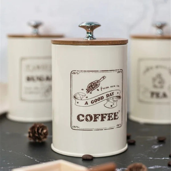 Iron Airtight Storage Canister | 3pcs Set