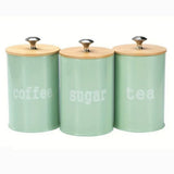 Iron Airtight Storage Canister | 3pcs Set