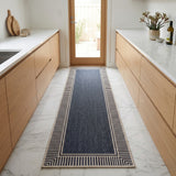 Zebra Stripe Soft Kitchen Runner Mat