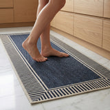 Zebra Stripe Soft Kitchen Runner Mat