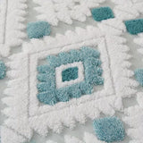Zyra Double Layer Geometric Throw Blanket