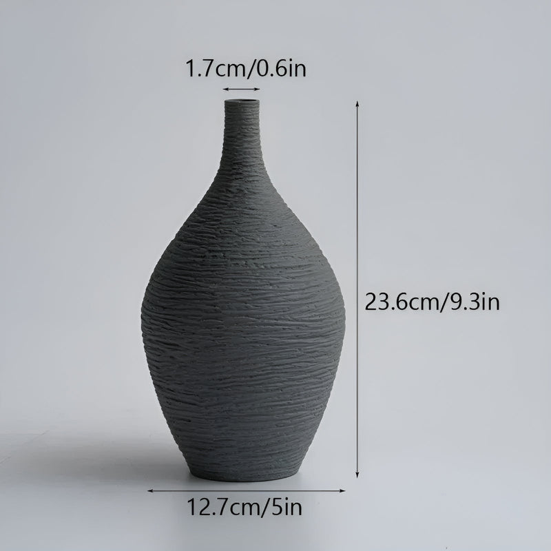 Earthline Ceramic Artisan Vase