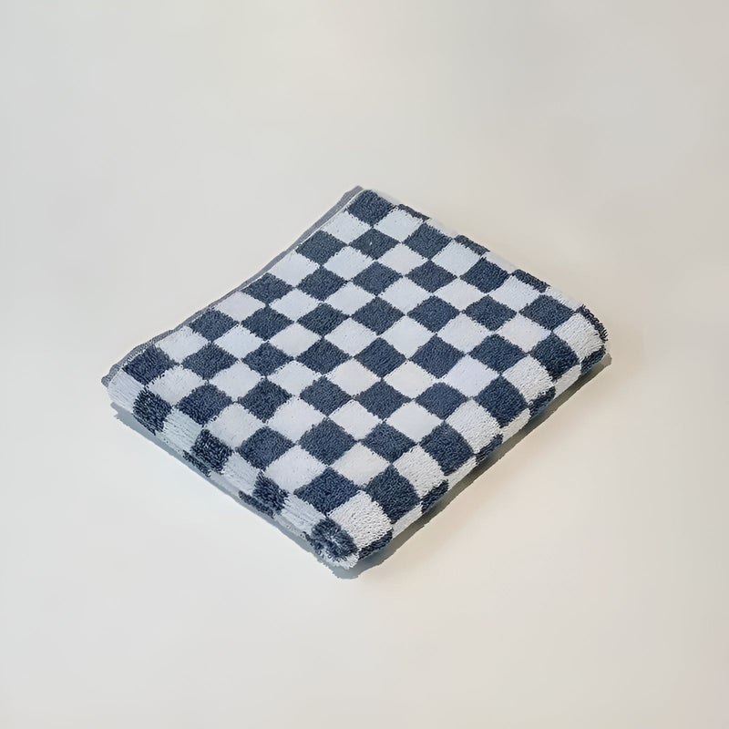 Retro Checkmate Cotton Towel