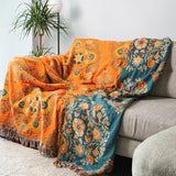 Marigold Reversible Throw Blanket