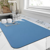 Quick Dry Kitchen Dish Mat | Highly Absorbent