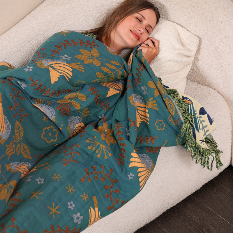 Bird blanket throw hotsell