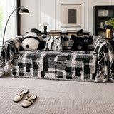 Brushstroke Art Couch Cover
