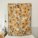 Sun Floral Outdoor Picnic Blanket